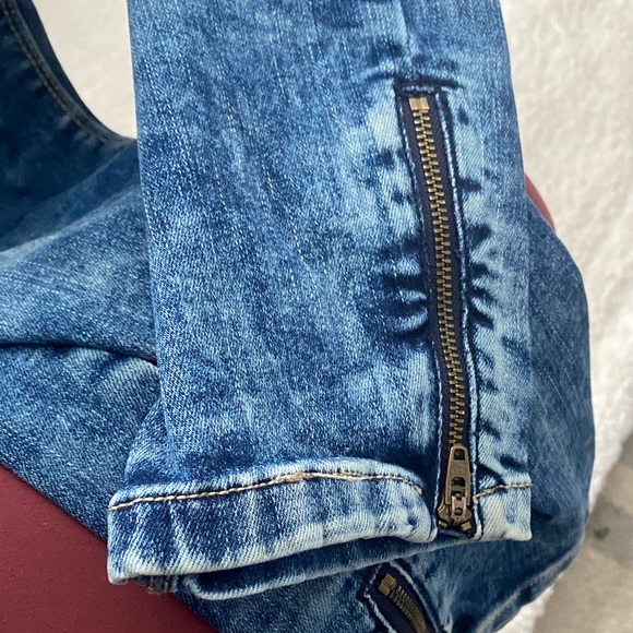 🍄Women's Skinny Jeans - Blue - Picture 3 of 3